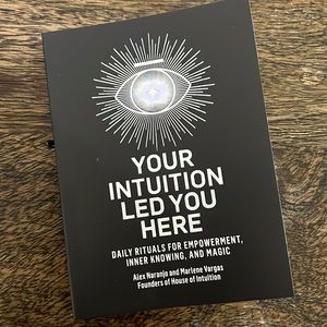 “Your Intuition Led You Here” Mini Witchy Book Daily Rituals, Magic